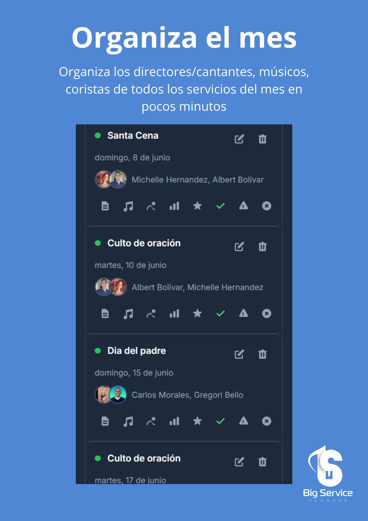 Paso a paso para agregar cantante